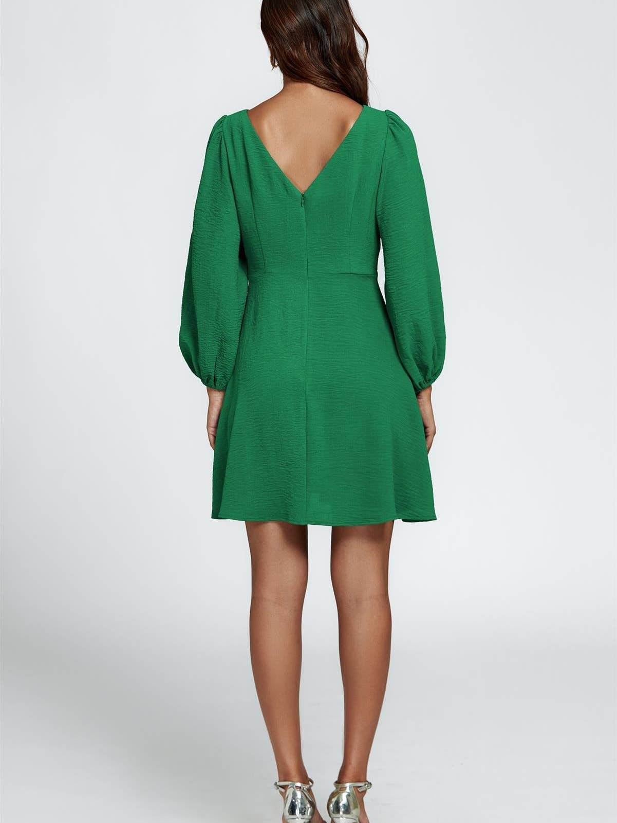 Robe verte élégante