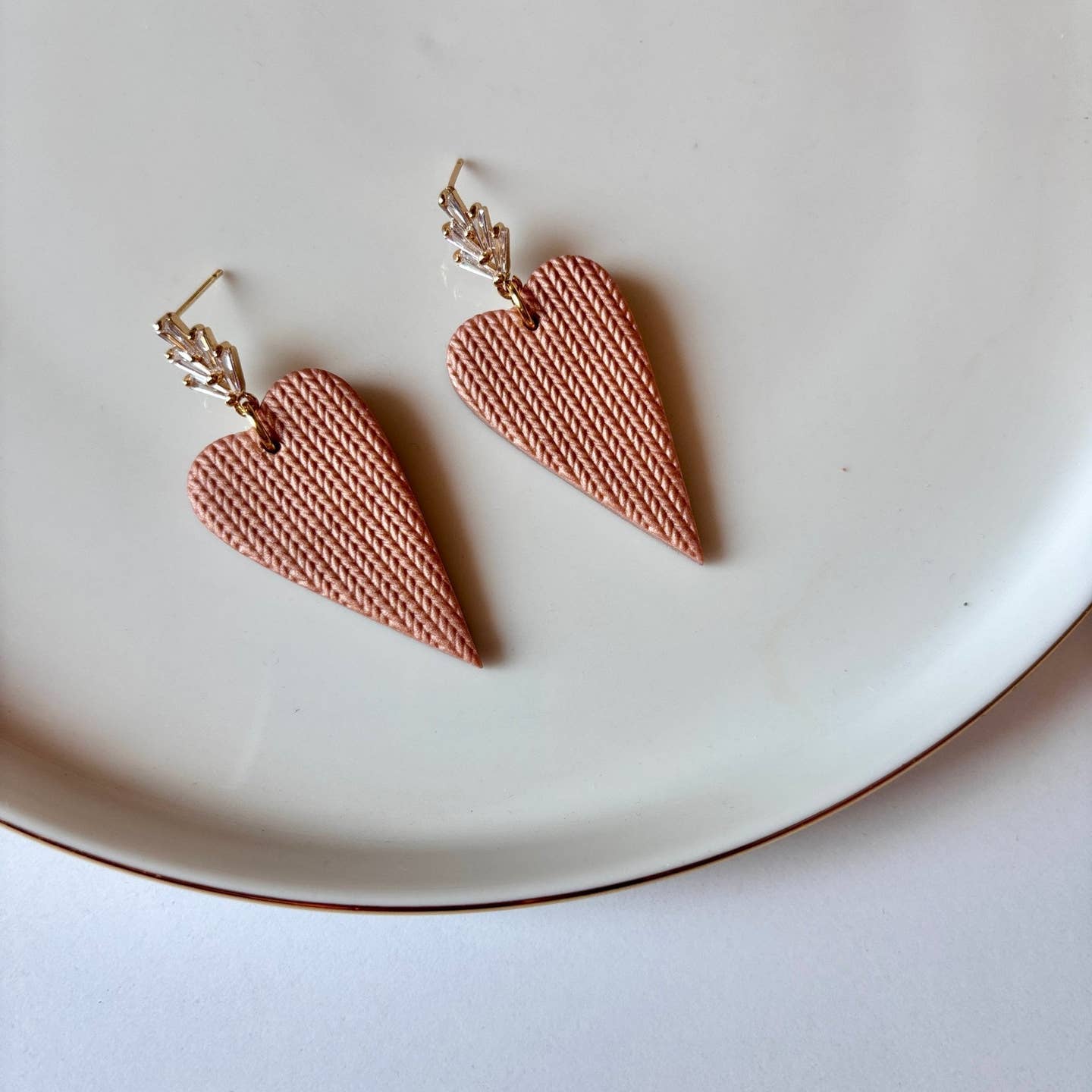 Boucles d'oreilles cœur