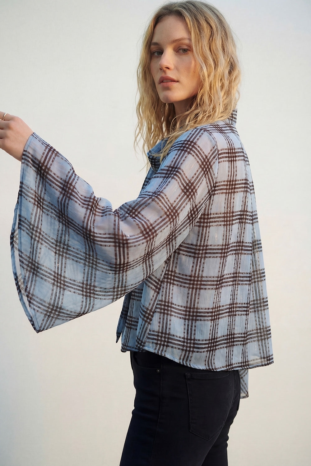 Le chemisier en chiffon l