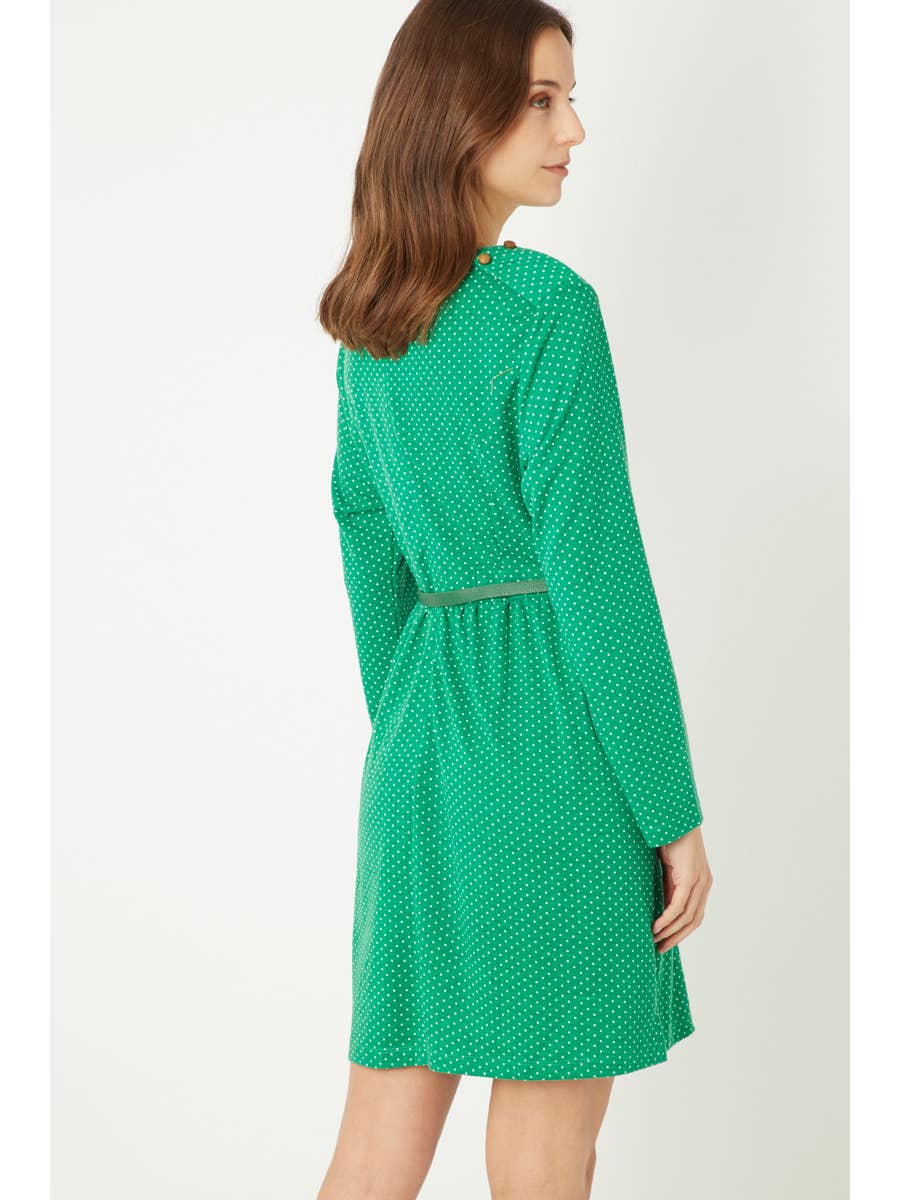 Robe à pois mini