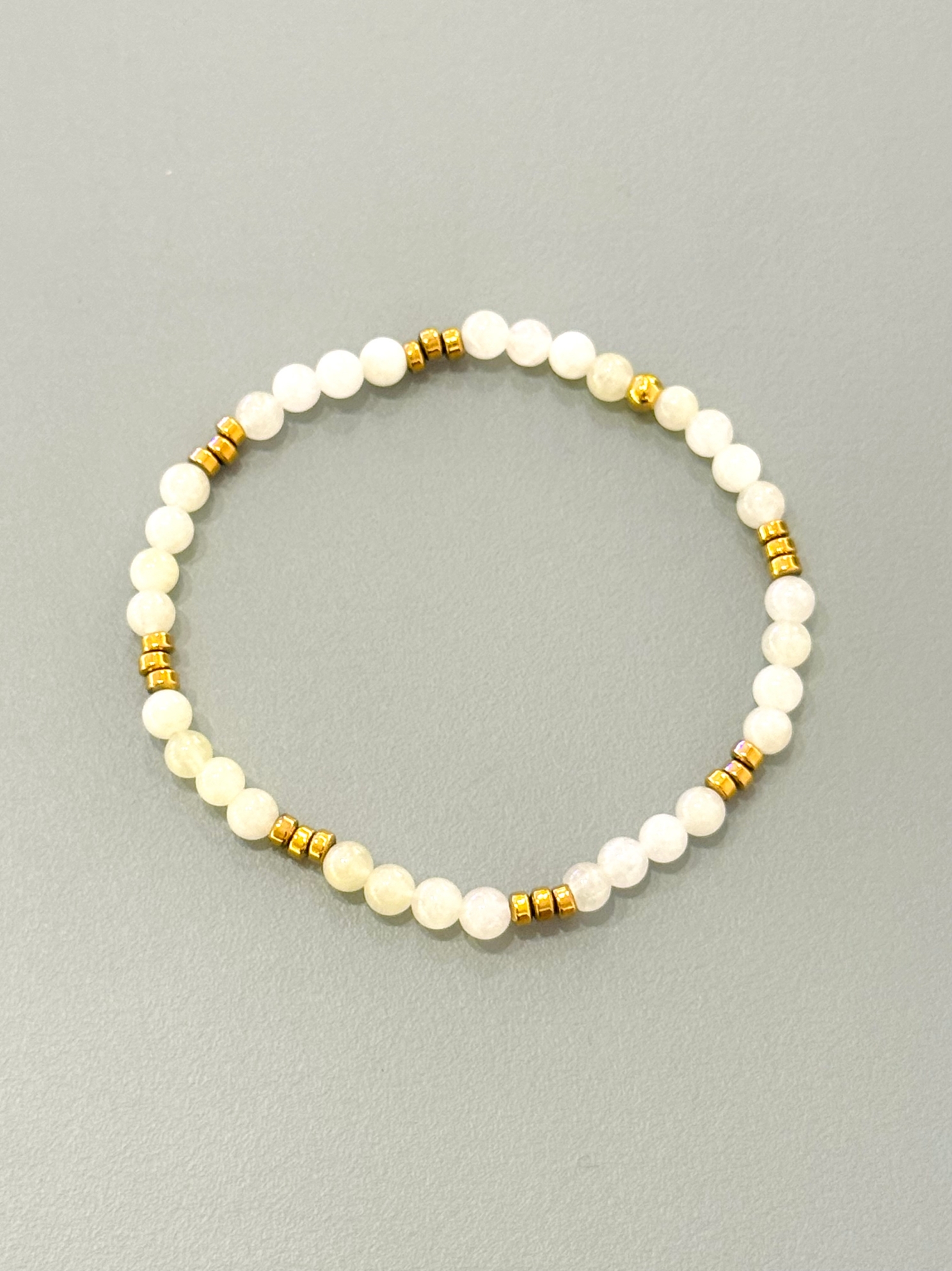  Bracelet élastique d'été Aloa avec pierres minérales