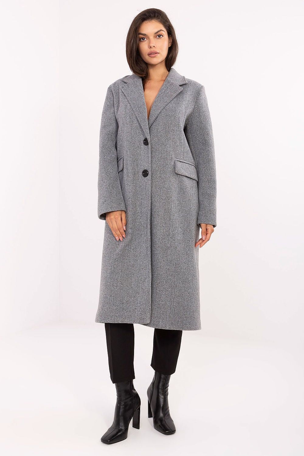 Manteau élégant coupe longue