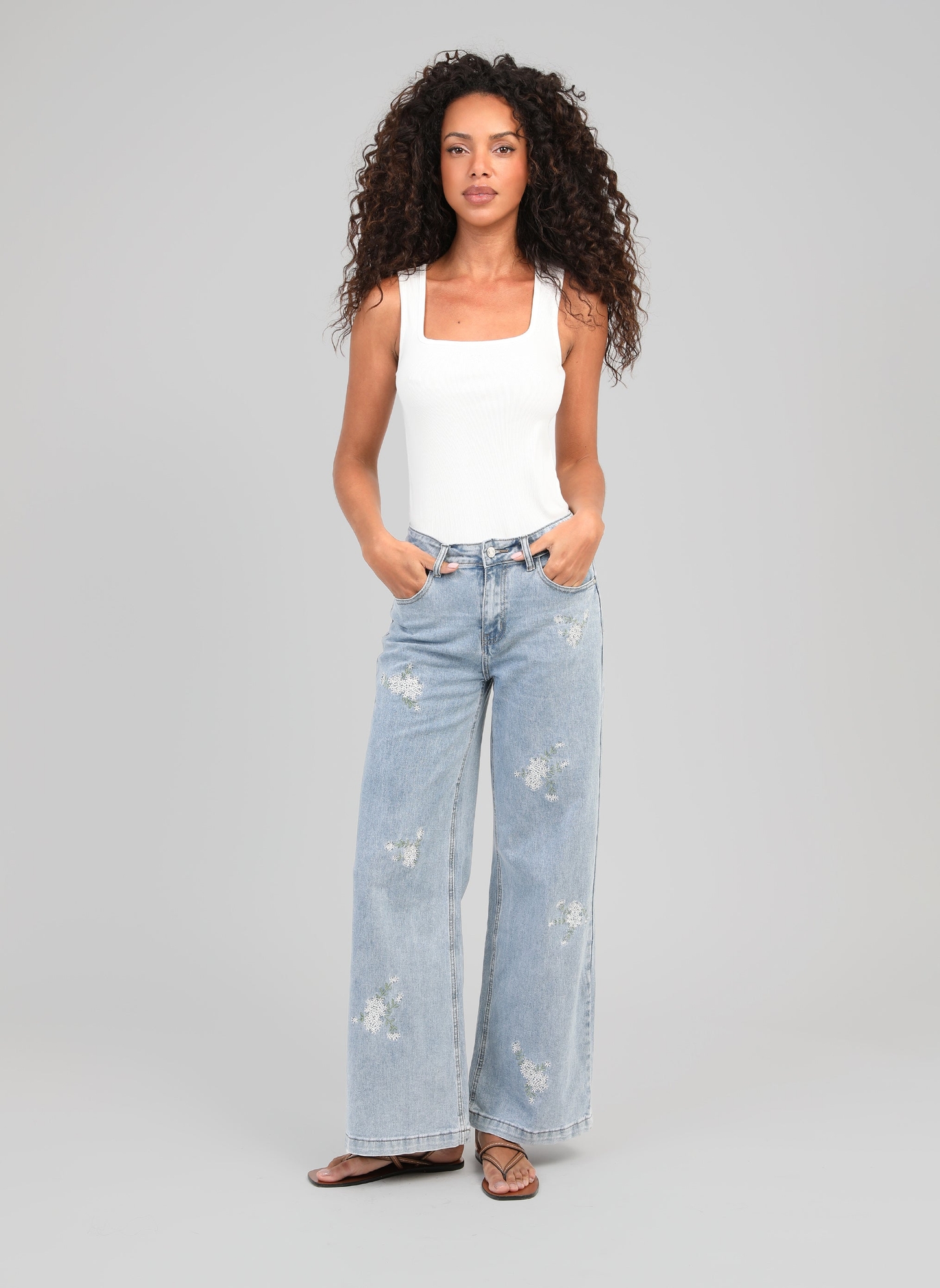 Le jean fashion bohème 