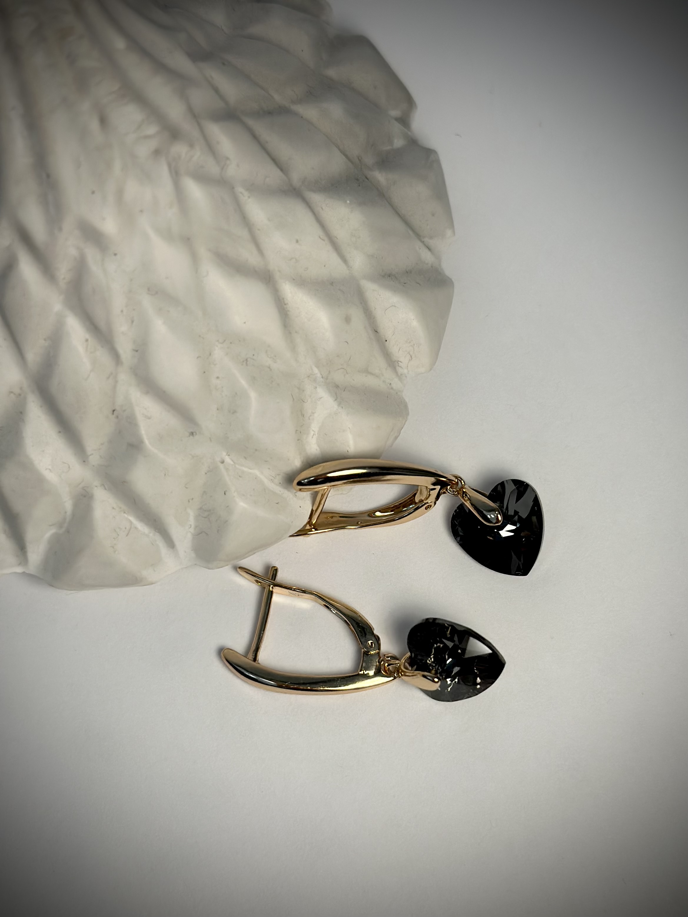 Auskari ''Black heart''