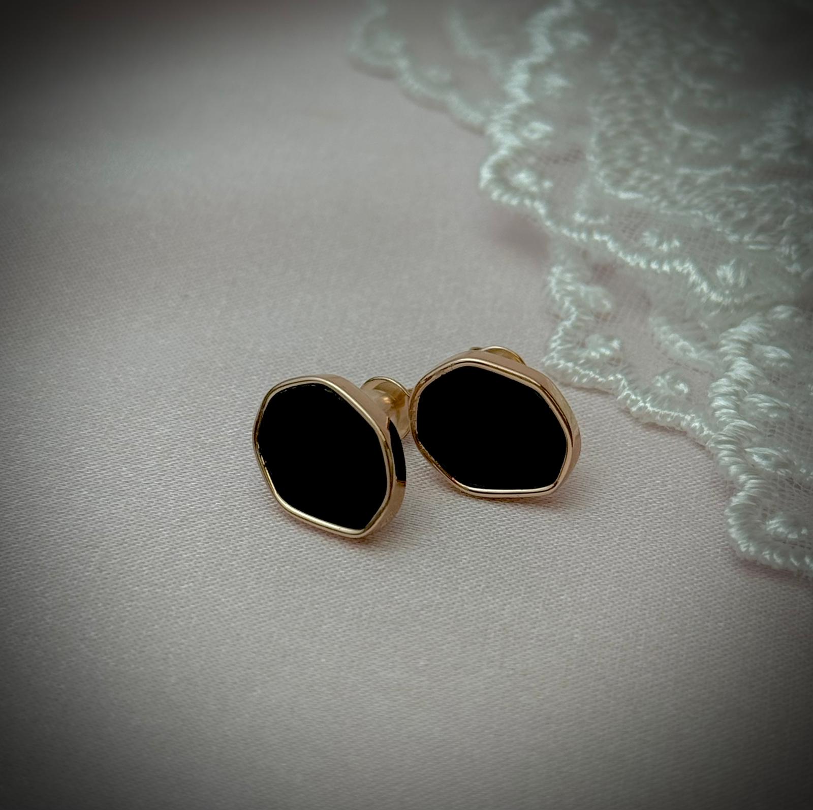 Auskari ''Rose Black2''