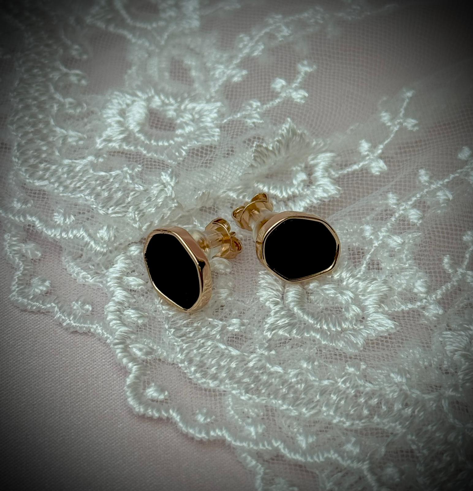 Auskari ''Rose Black2''