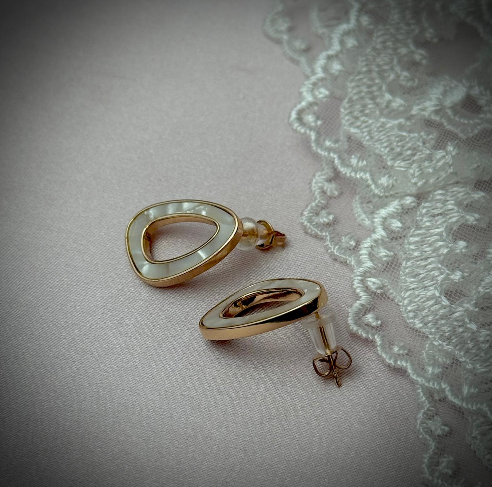 Auskari ''Rose oval''