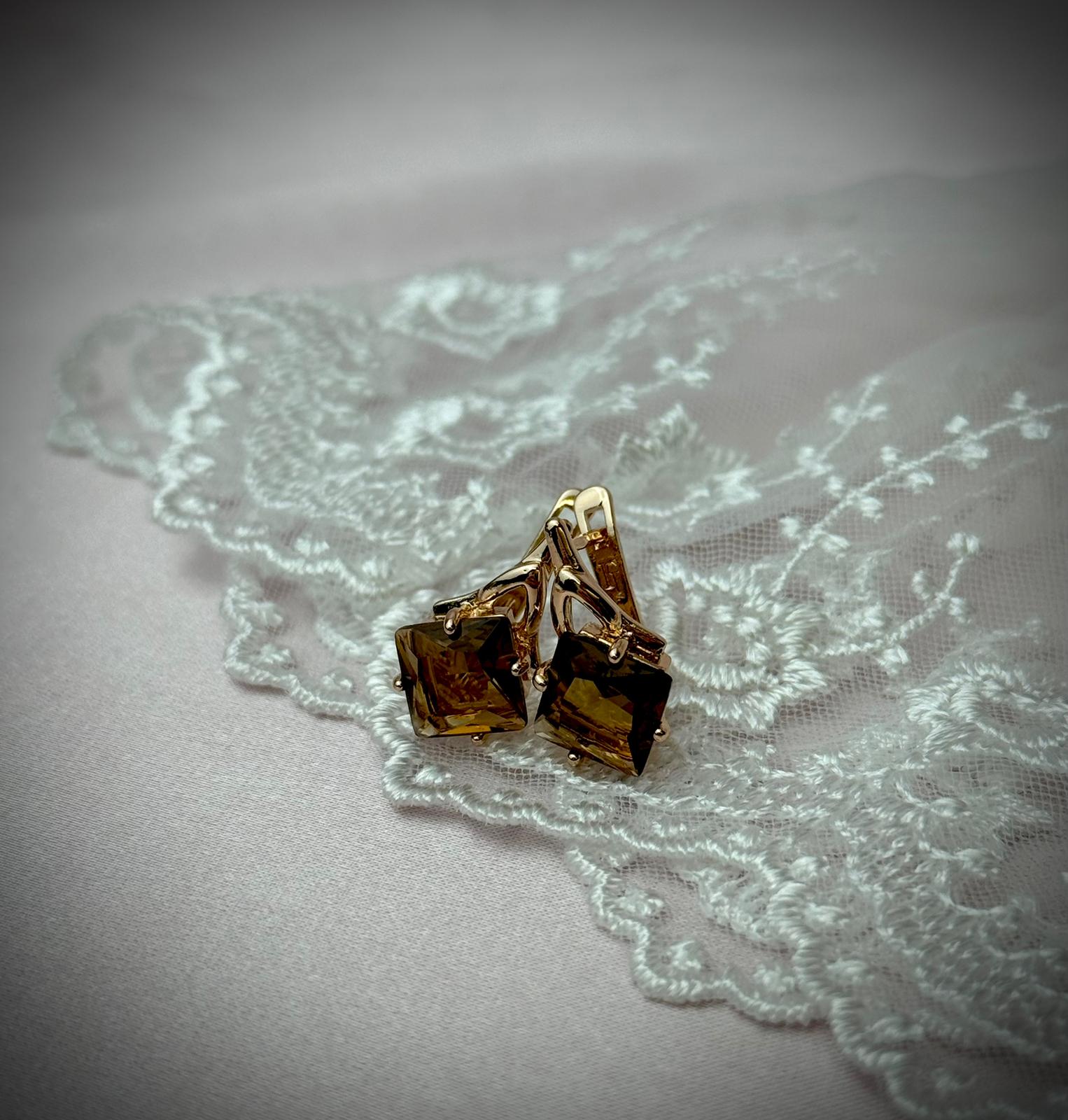 Auskari ''Rose bow''