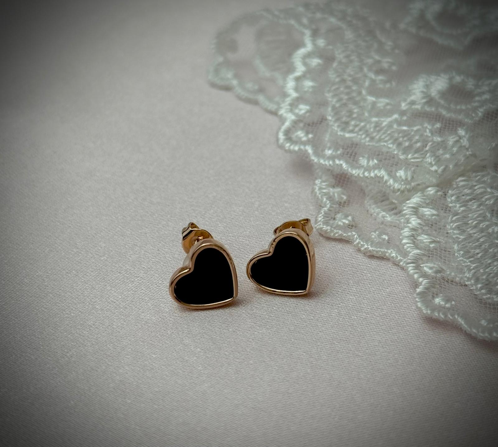 Auskari ''Rose heart''