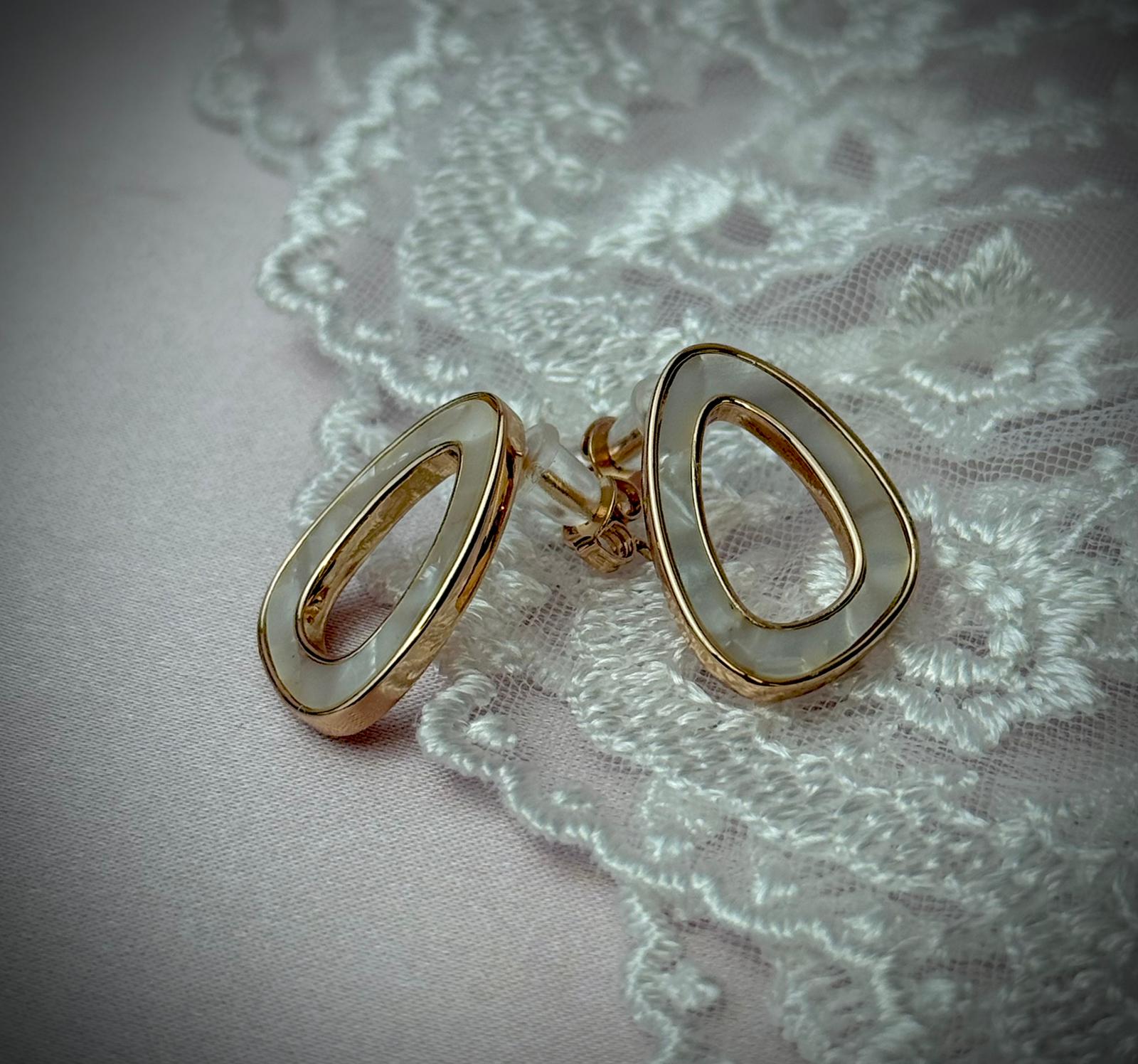 Auskari ''Rose oval''