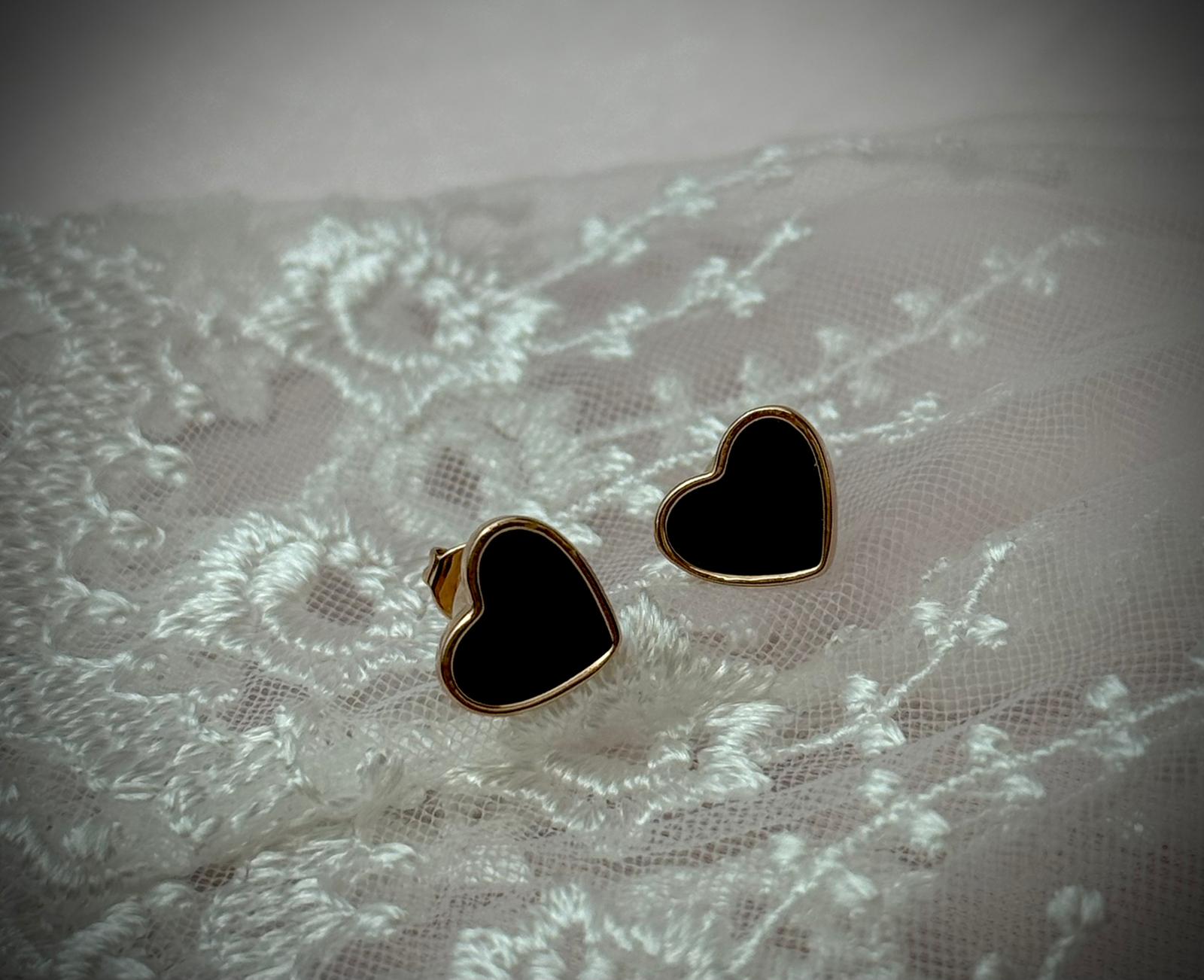 Auskari ''Rose heart''