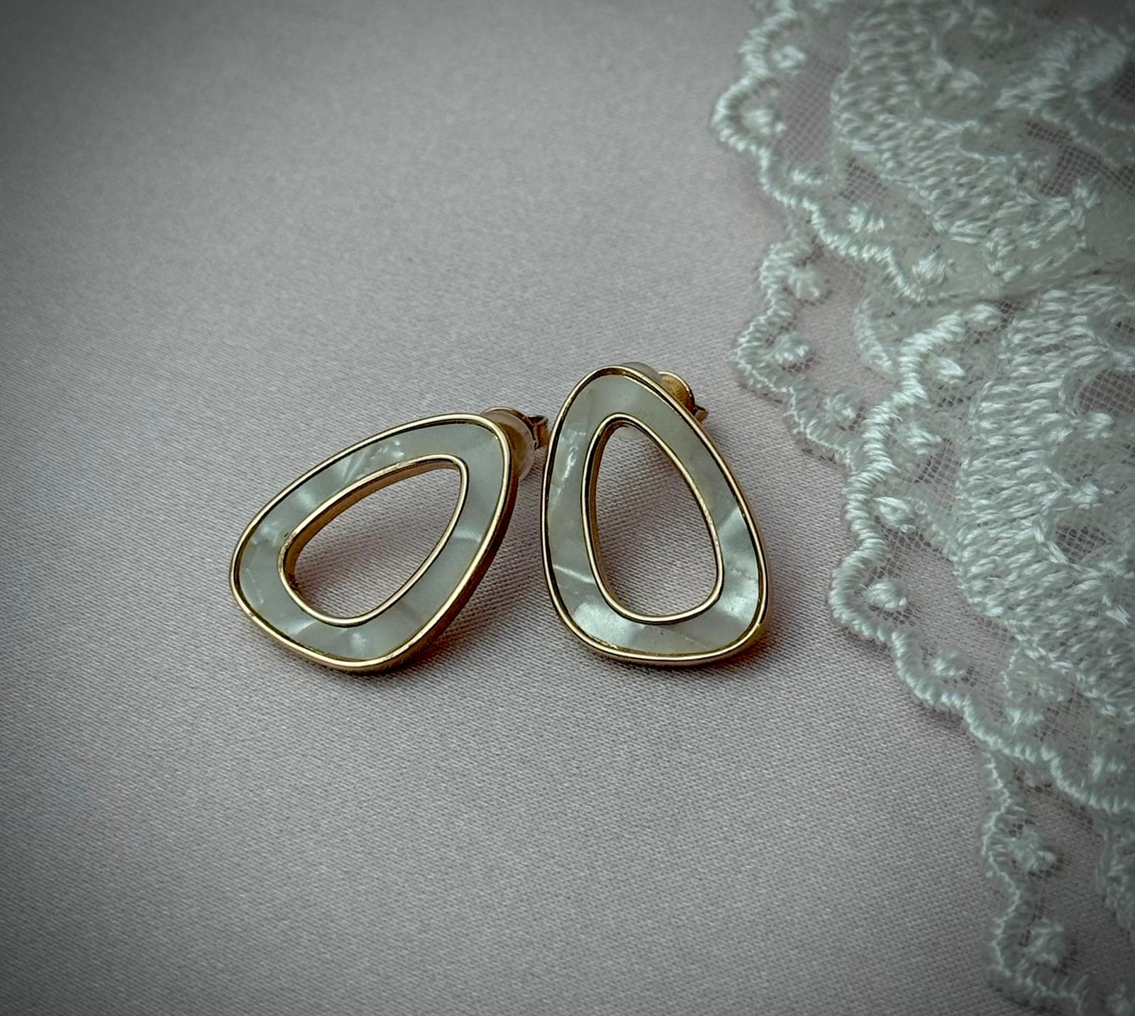 Auskari ''Rose oval''