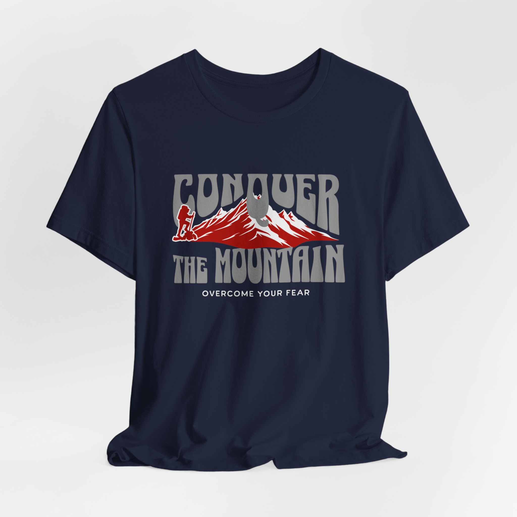 Conquer the mountain t-shirt