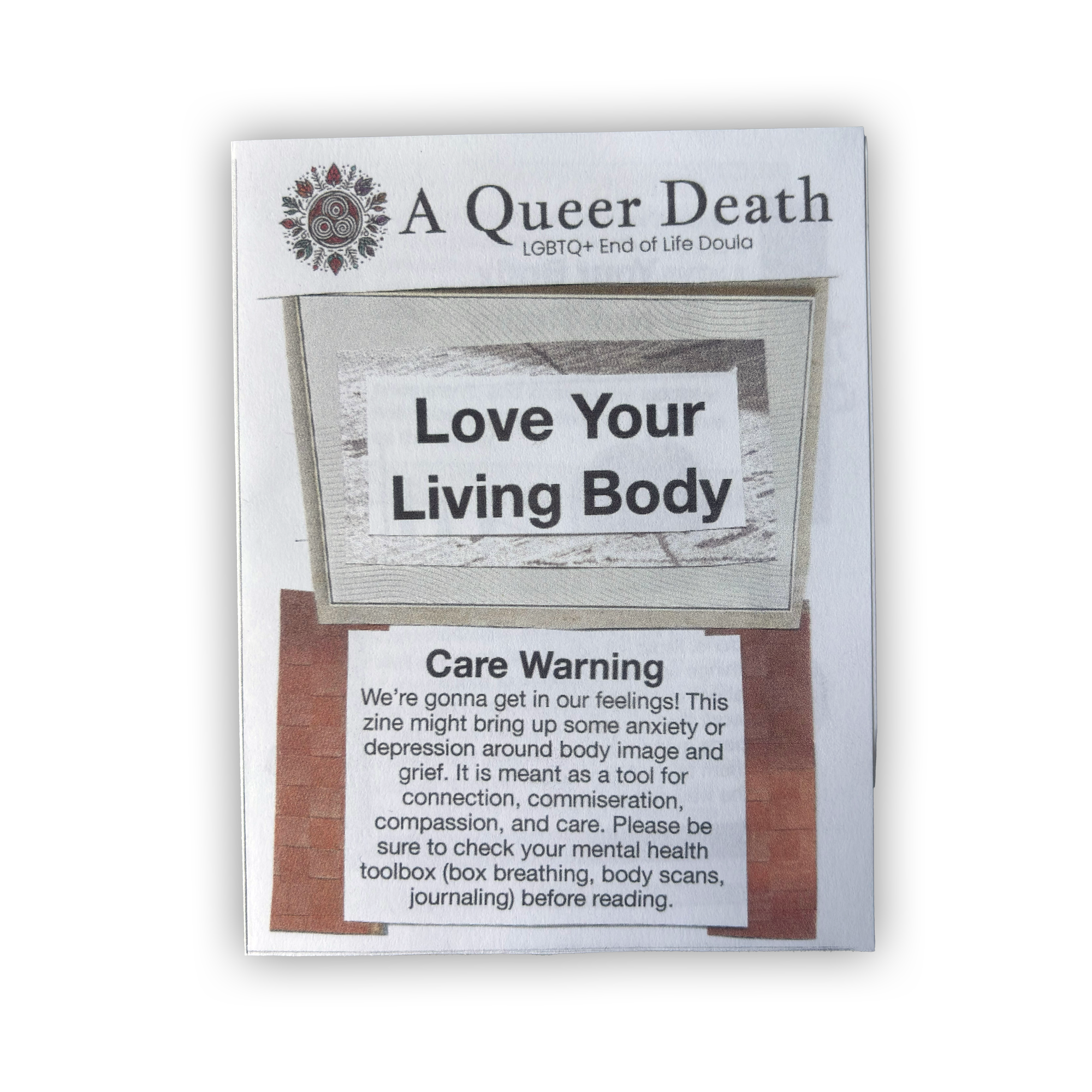 Love Your Living Body Zine