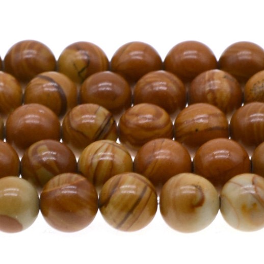 Carnelian & Petrified Wood Jasper 4-6mm