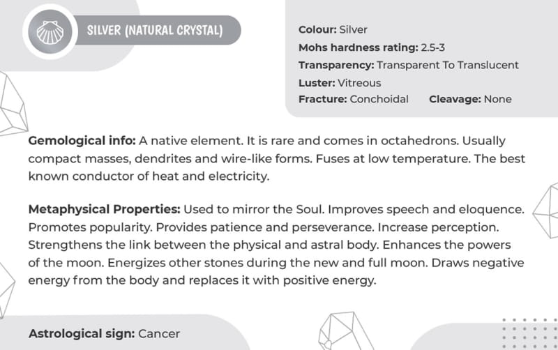 Black Onyx, Clear Quartz, Hematite, & Howlite with Silver Bead