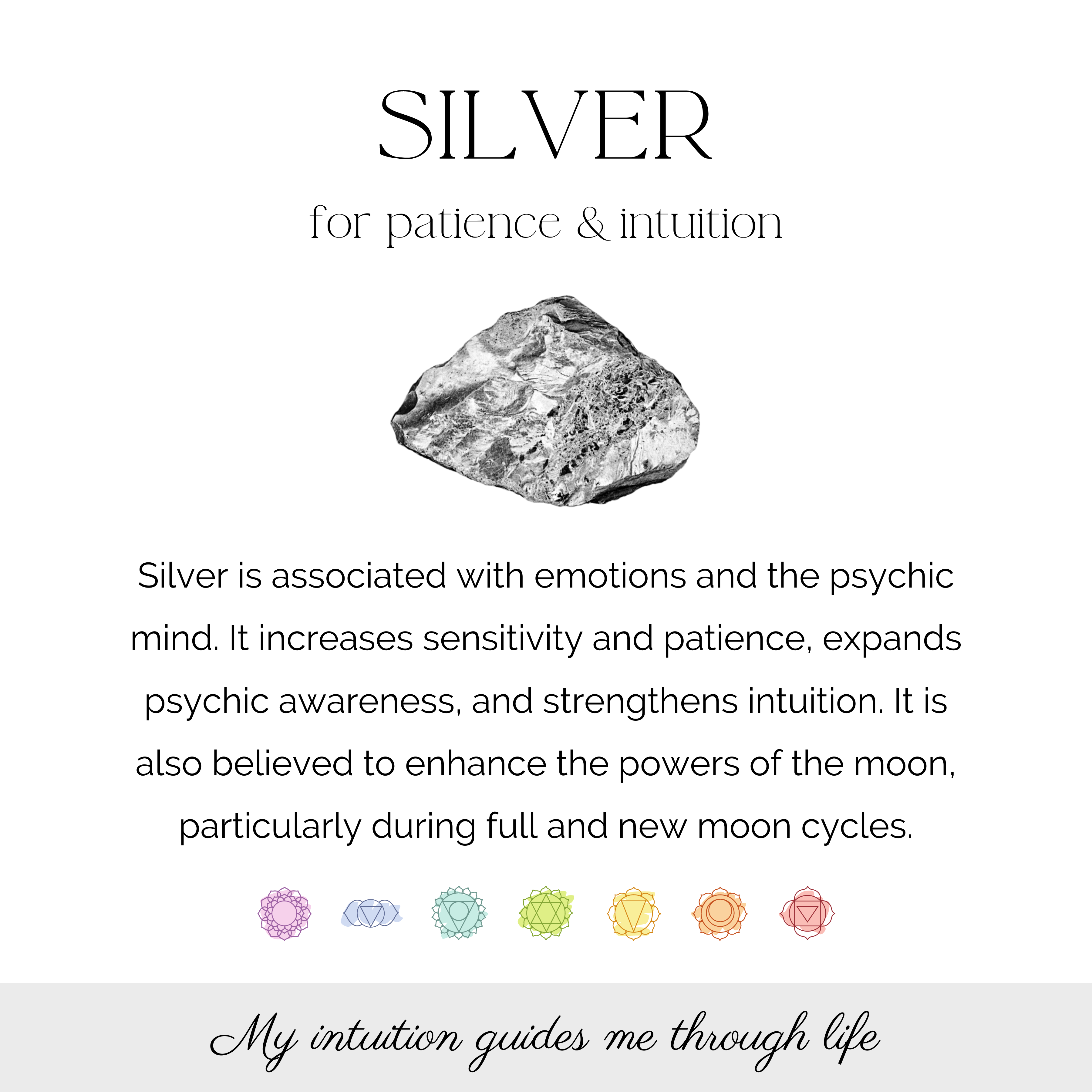 Black Onyx, Clear Quartz, Hematite, & Howlite with Silver Bead