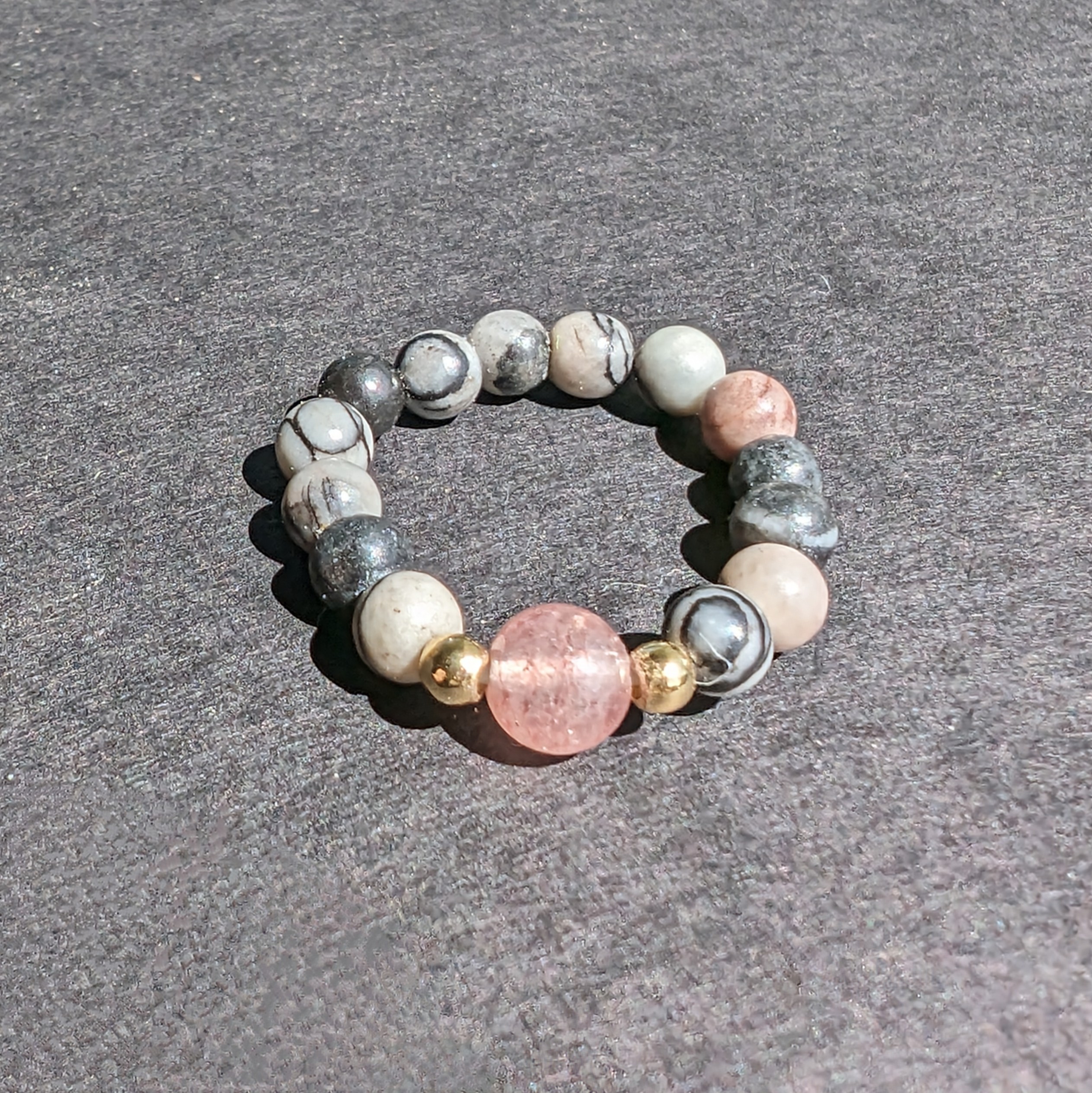 Picasso Jasper & Berry Quartz