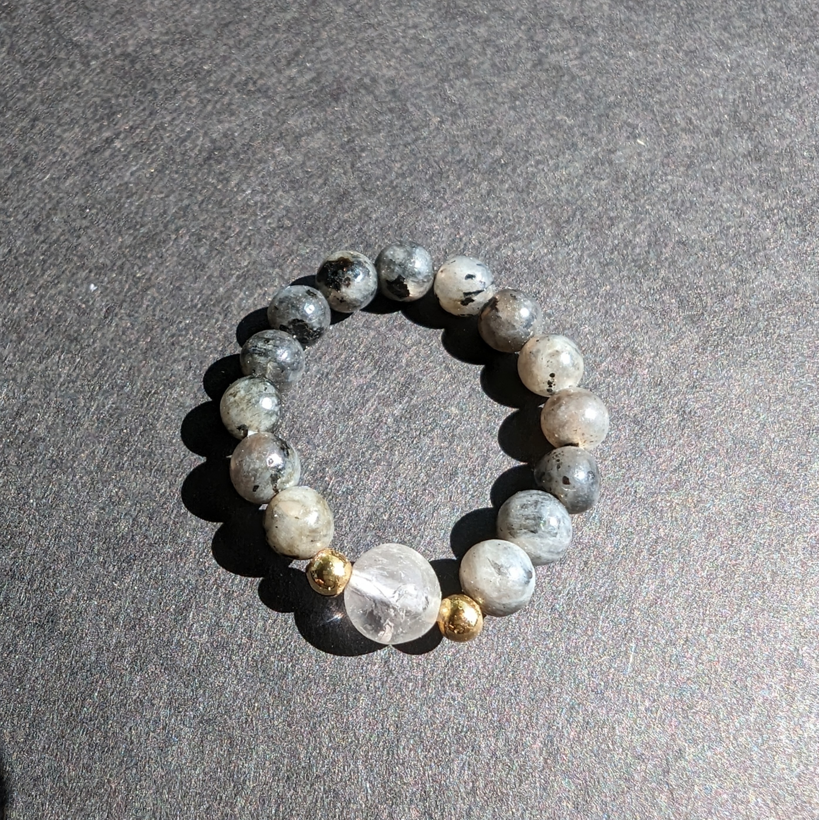 Labradorite & Clear Quartz