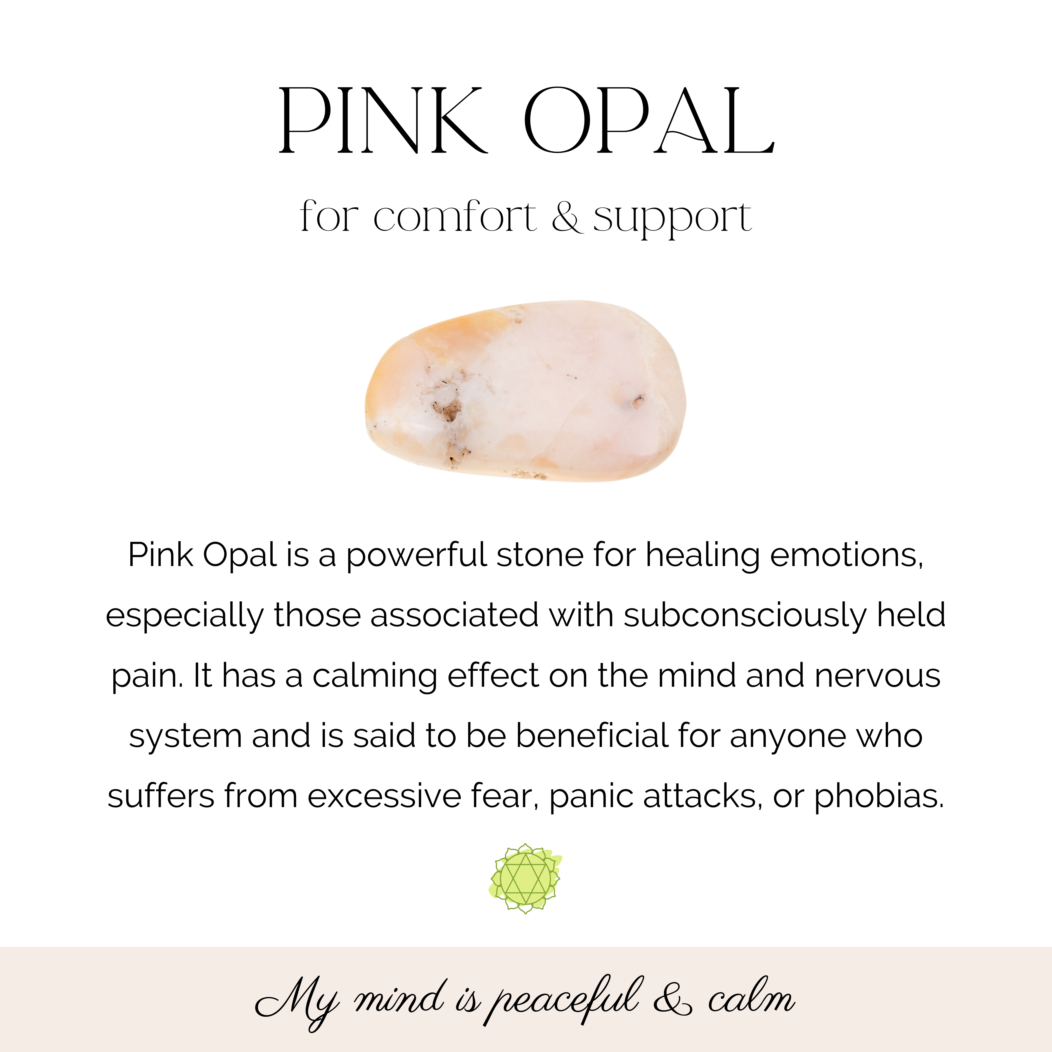 Amazonite & Pink Opal