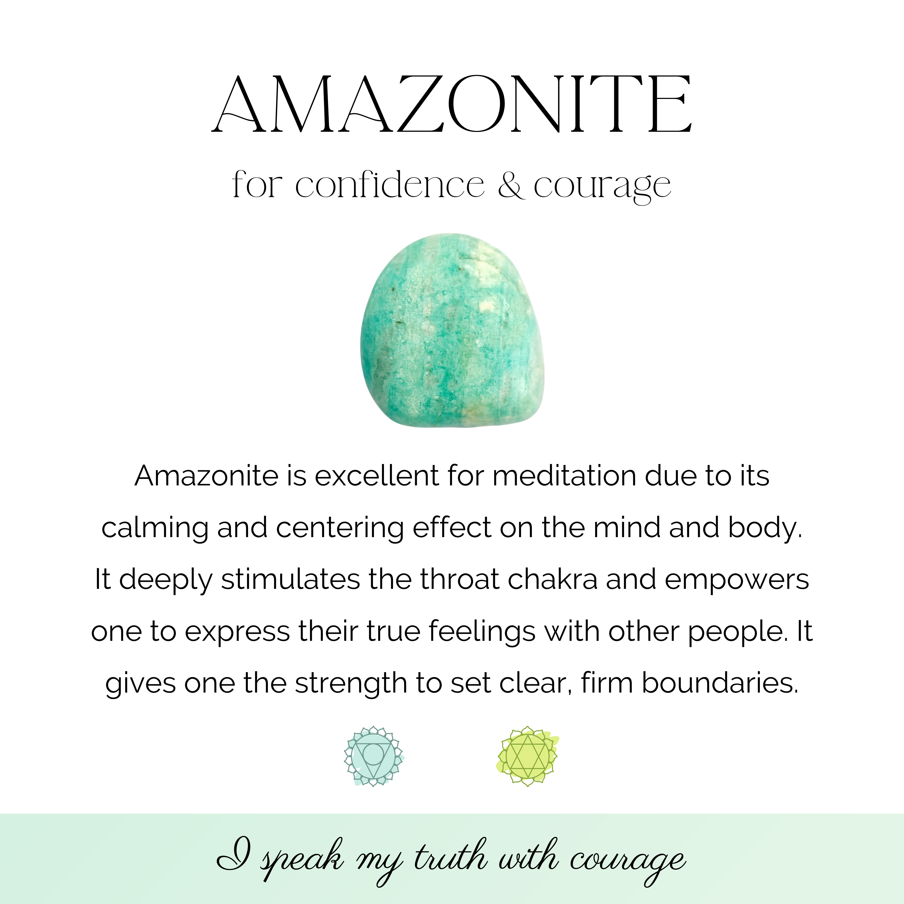 Amazonite & Pink Opal