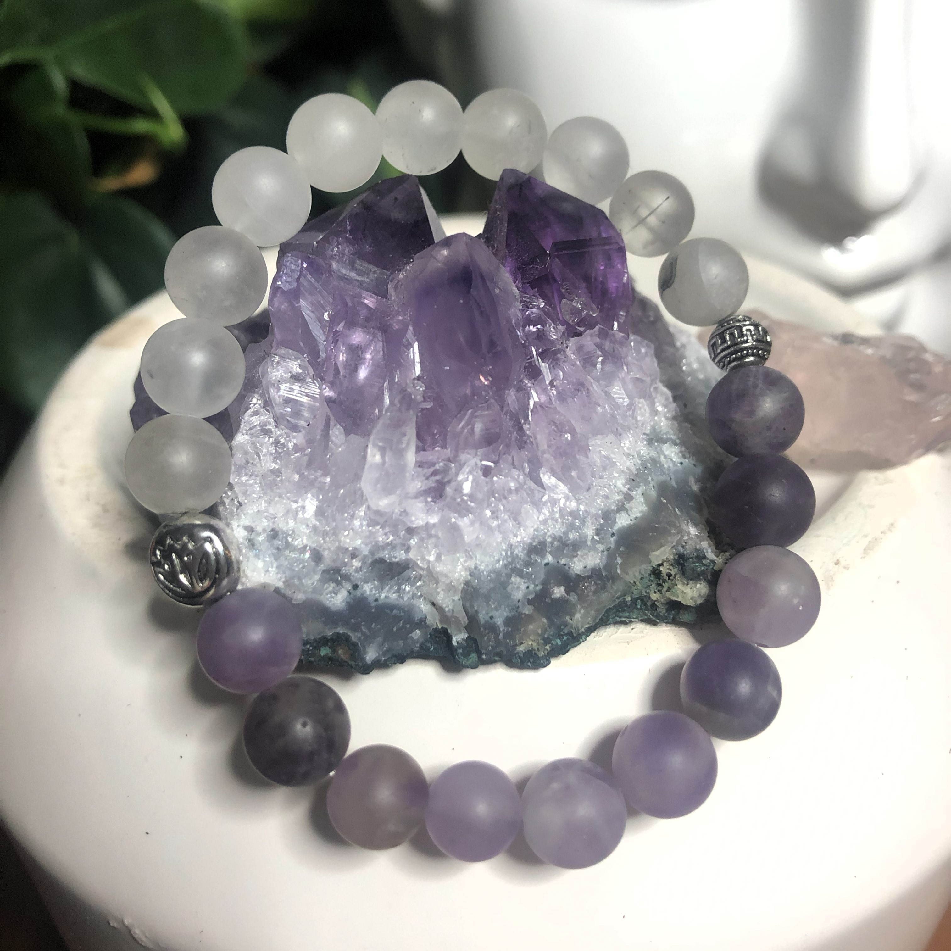 Amethyst & Angola Quartz