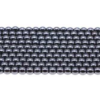 Black Onyx, Howlite & Angola Quartz 4mm-6mm