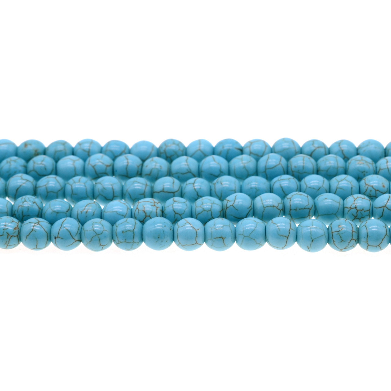 Turquoise, Pink Aventurine Rose Gold & Crystal Heart Charm 8mm