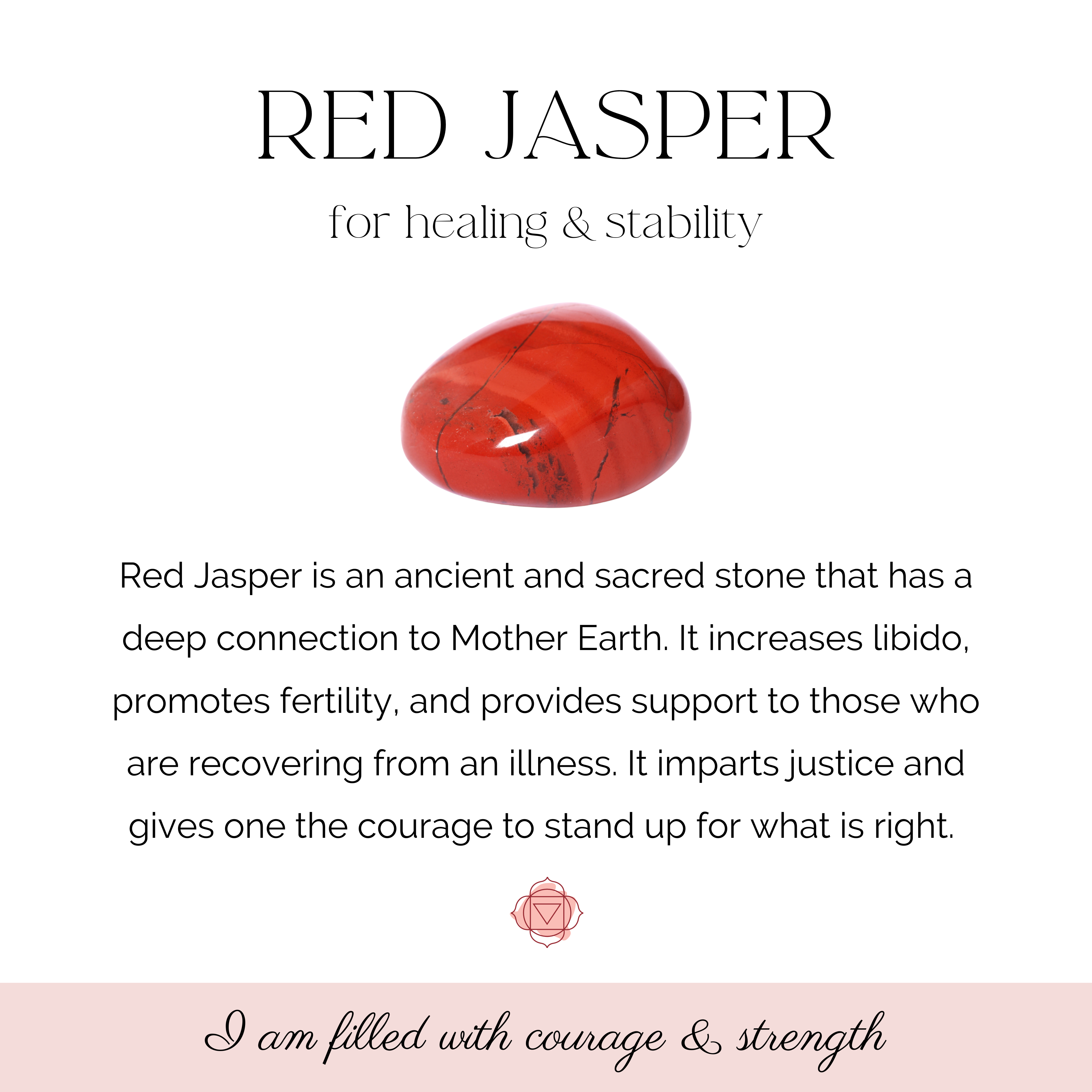 Carnelian, Red Line Jasper & Maifanite Turtle Charm 8mm