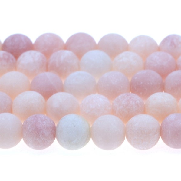 Pink Opal, Grey & Rose Gold Lotus