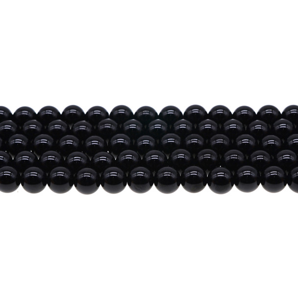 Black Onyx Solid 4mm Polished