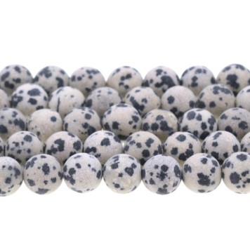 Dalmatian Jasper Solid 8mm Poilshed