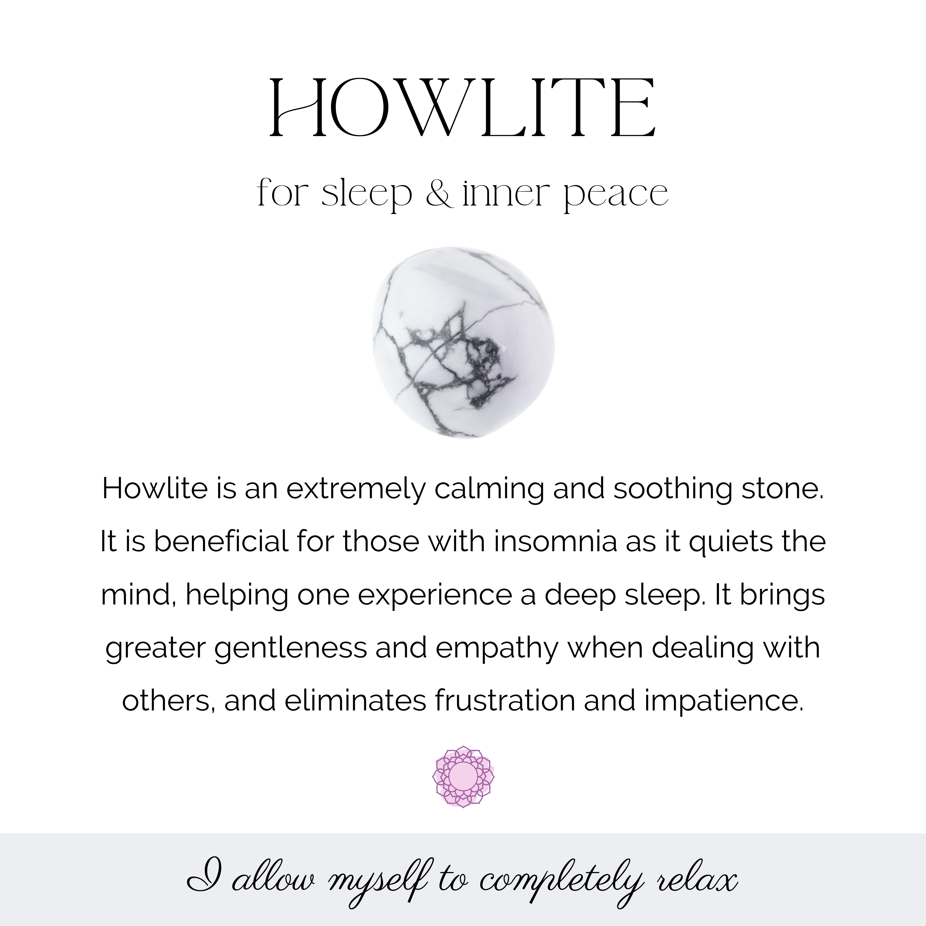 Howlite Solid 8mm Frosted