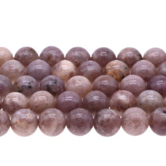 Lepidolite Solid 8mm Polished