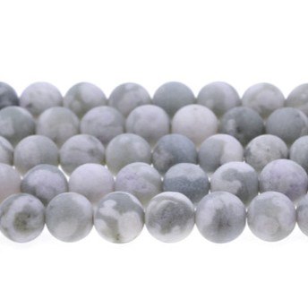 Peace Jasper Solid 8mm Frosted