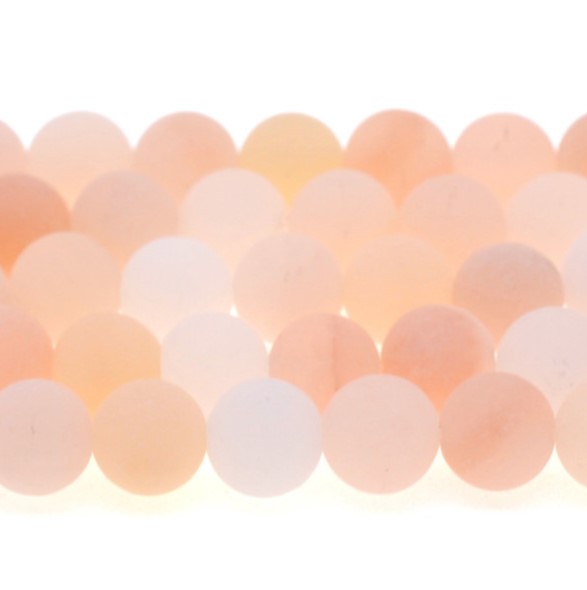 Pink Aventurine Solid 8mm Frosted
