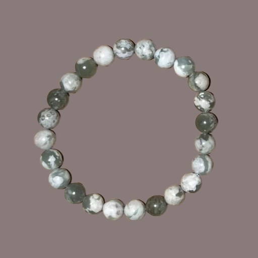 Peace Jasper Solid 8mm Polished