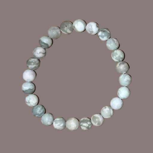 Peace Jasper Solid 8mm Frosted