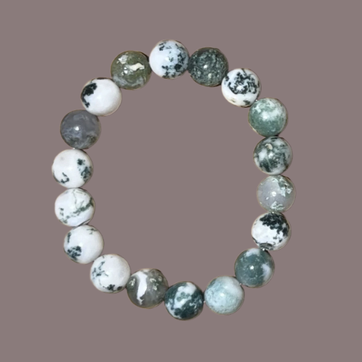 Moss Agate Solid 10mm Polished