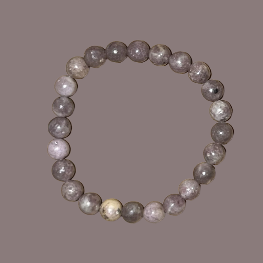 Lepidolite Solid 8mm Polished