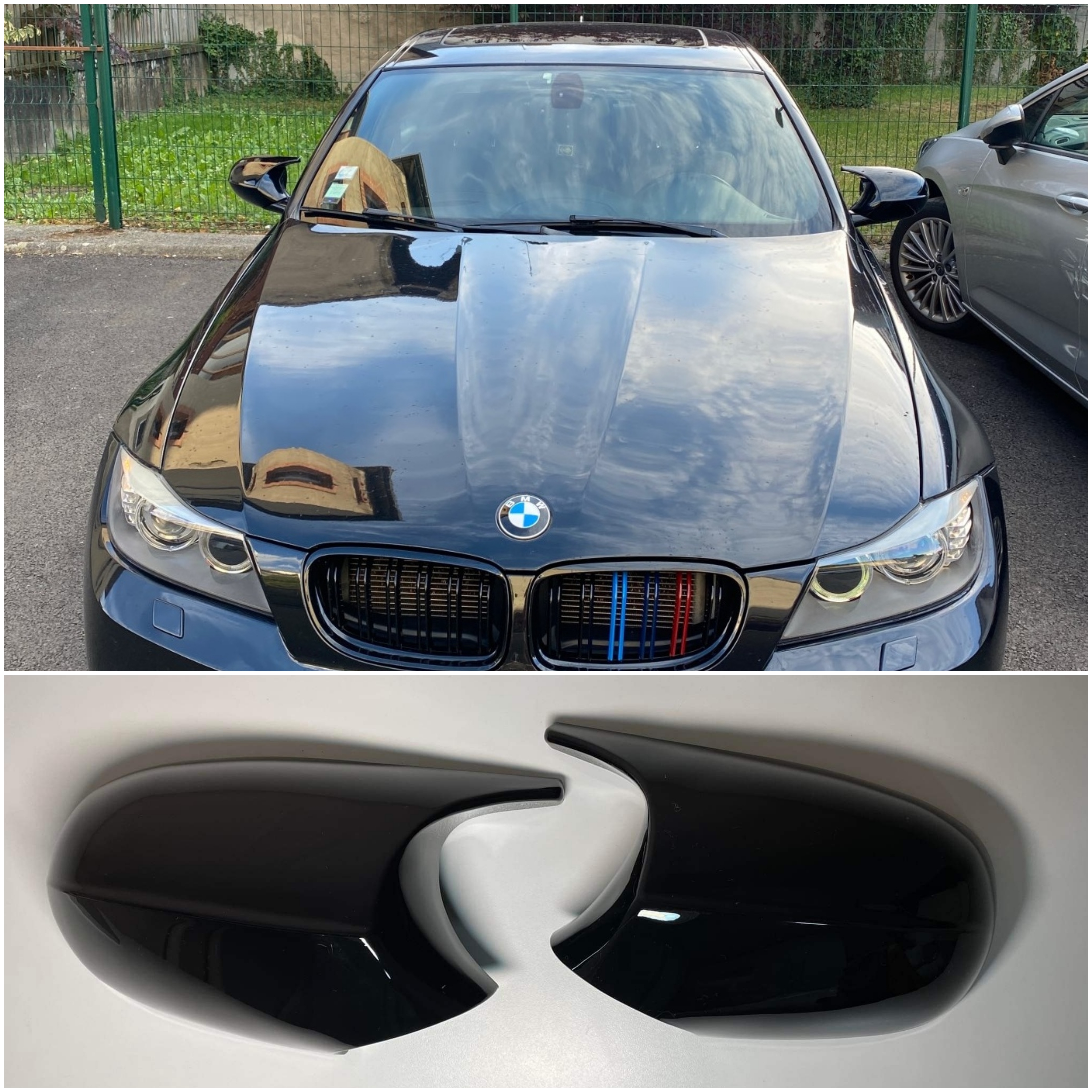 M Look veidrodžių gaubtai (E8x, E9x LCI)