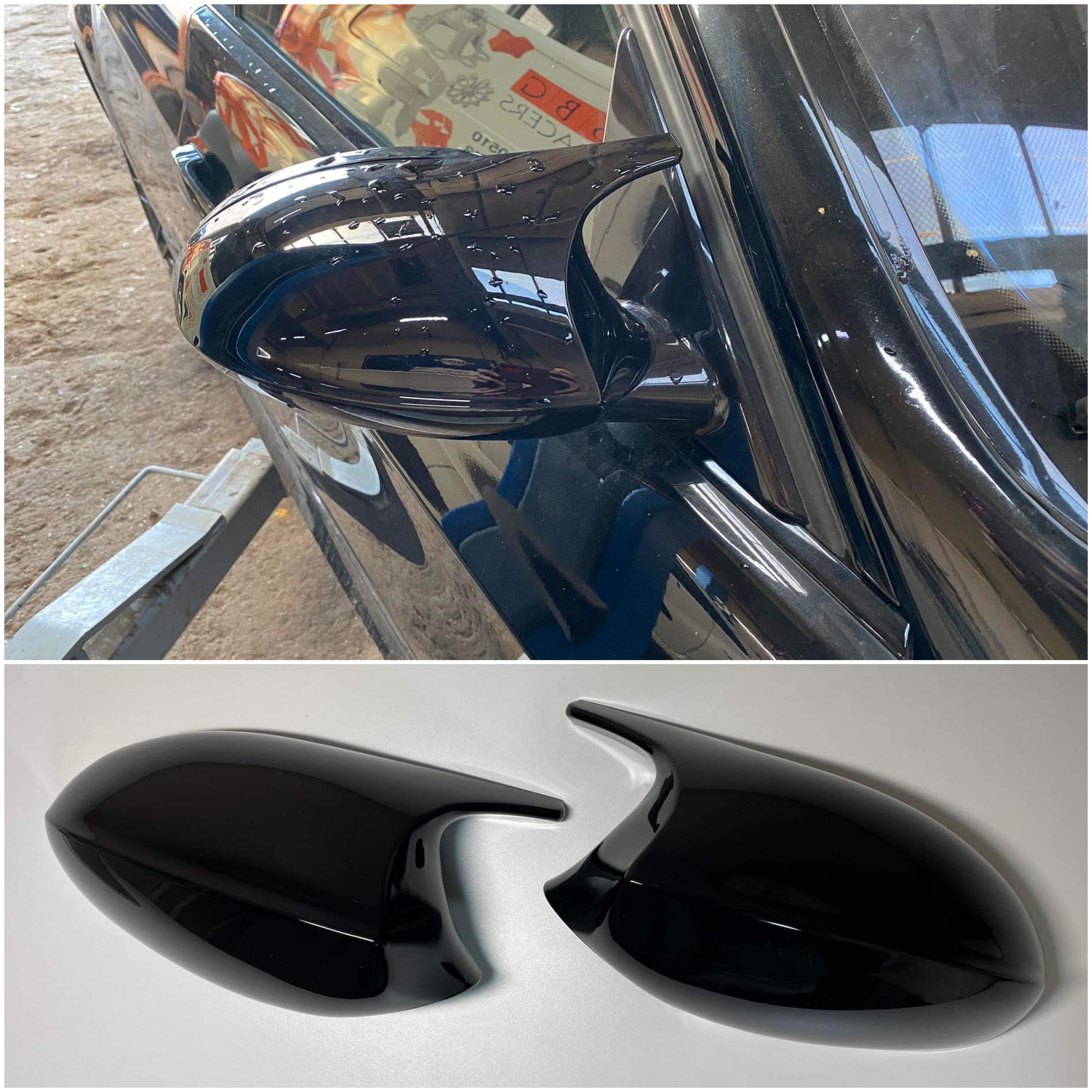 M Look veidrodžių gaubtai (E8x, E9x PRE LCI)