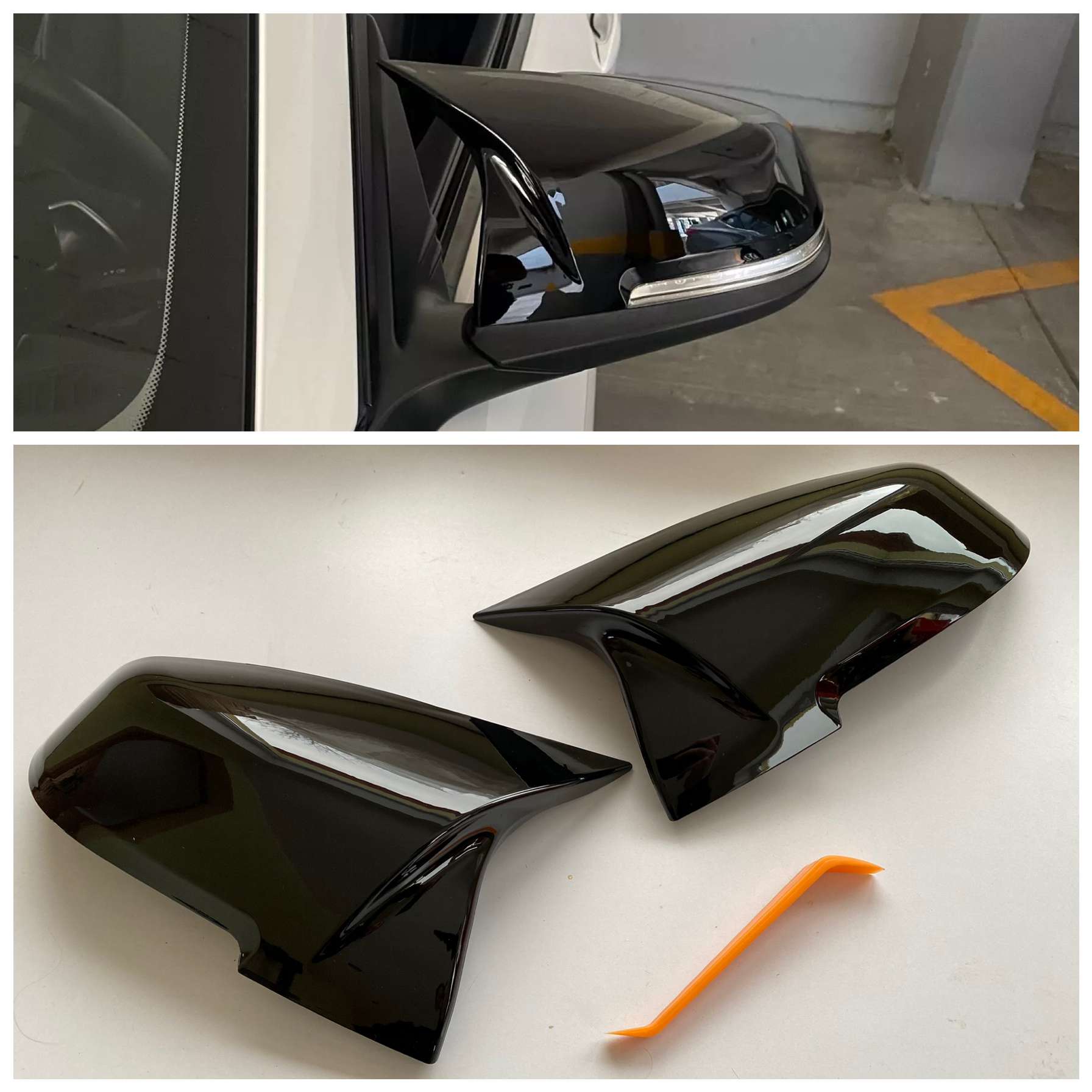 M Look veidrodžių gaubtai (F2x, F3x ,E84 LCI)