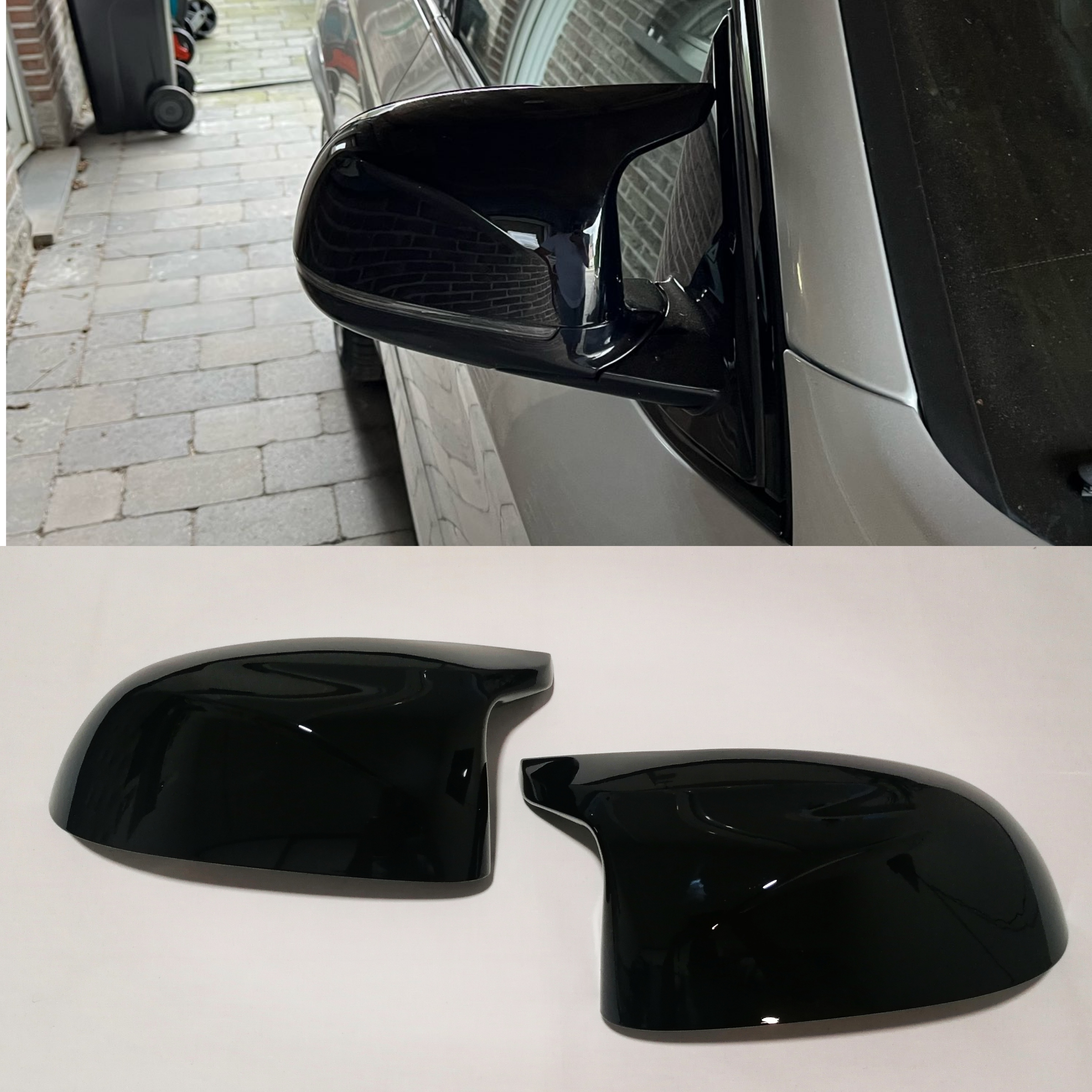 M Look veidrodžių gaubtai (F15, F16, F25 LCI, F26)