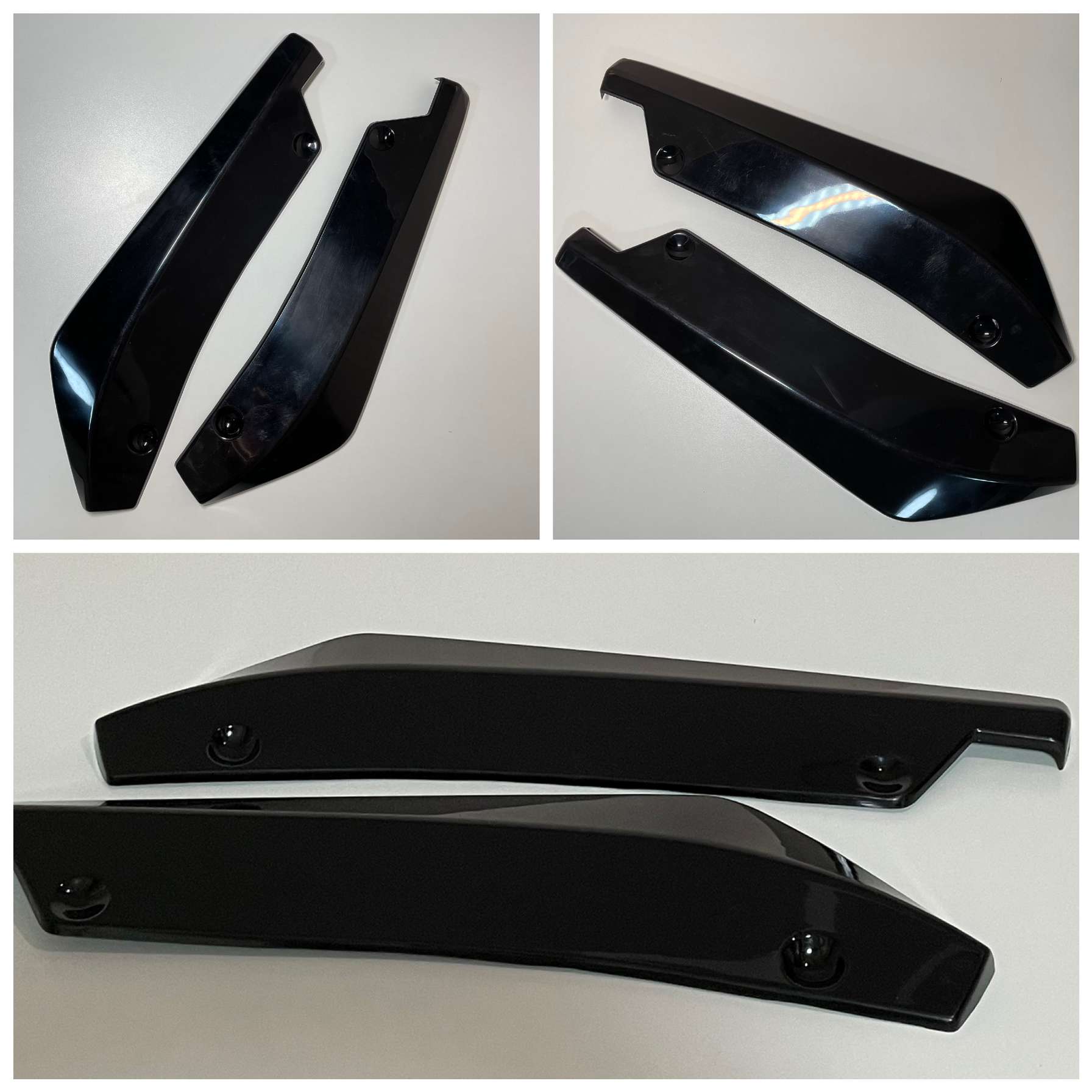 Universalus galinio bamperio spliteriai