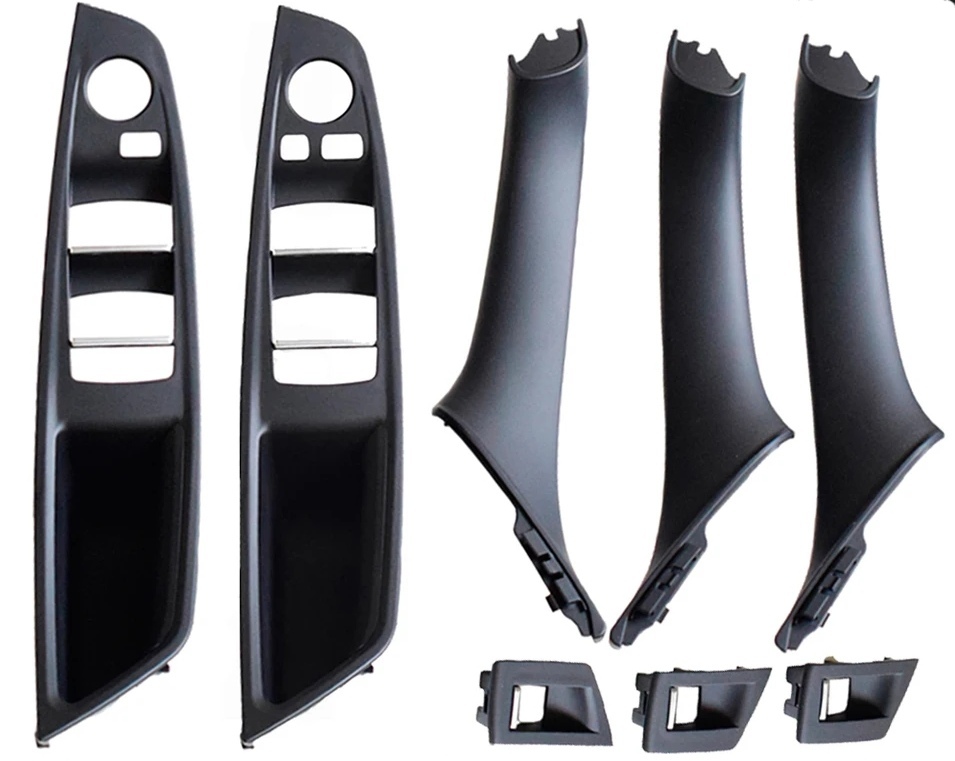 F10, F11 vidaus durų rankenos (Juoda)