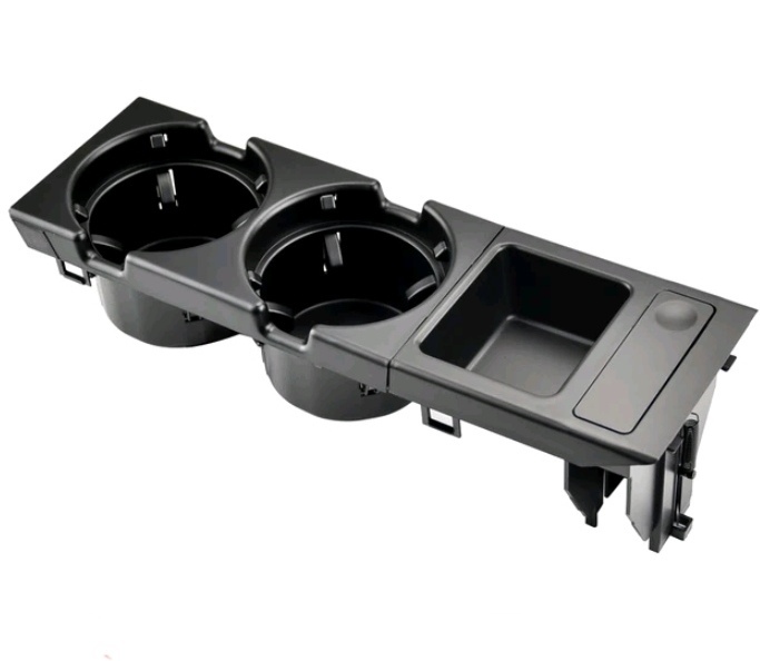 E46 puodelių laikiklis su monetų dėtuve