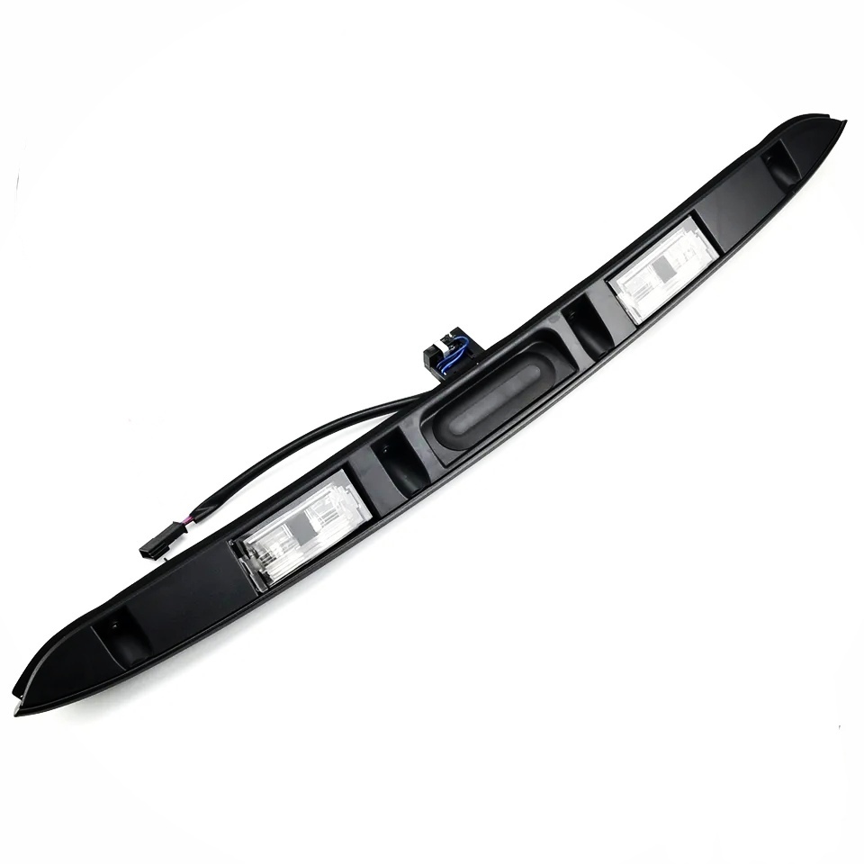 E46 numerių apšvietimo juosta su apdaila