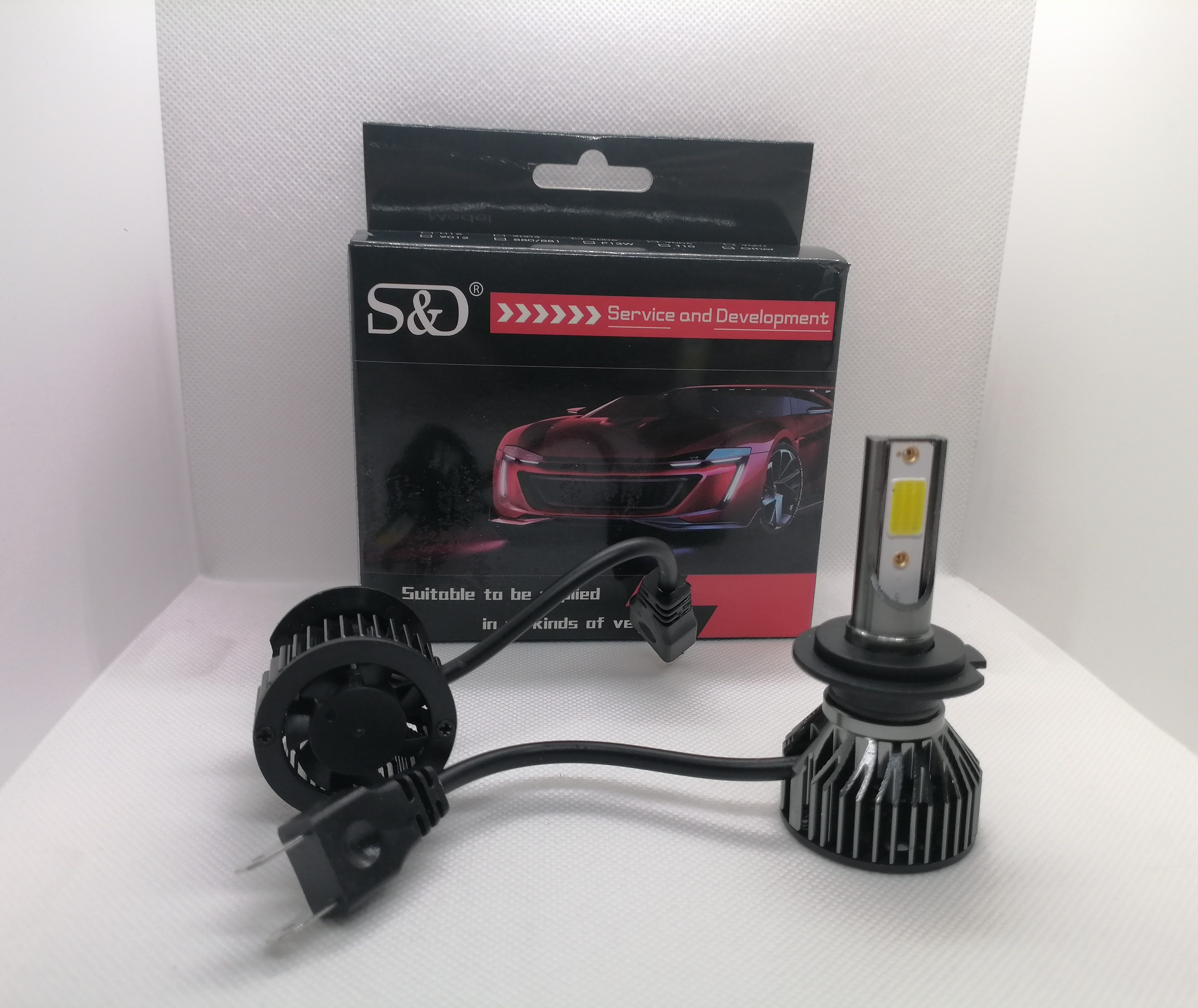 LED lemputės 2x25W (H7)