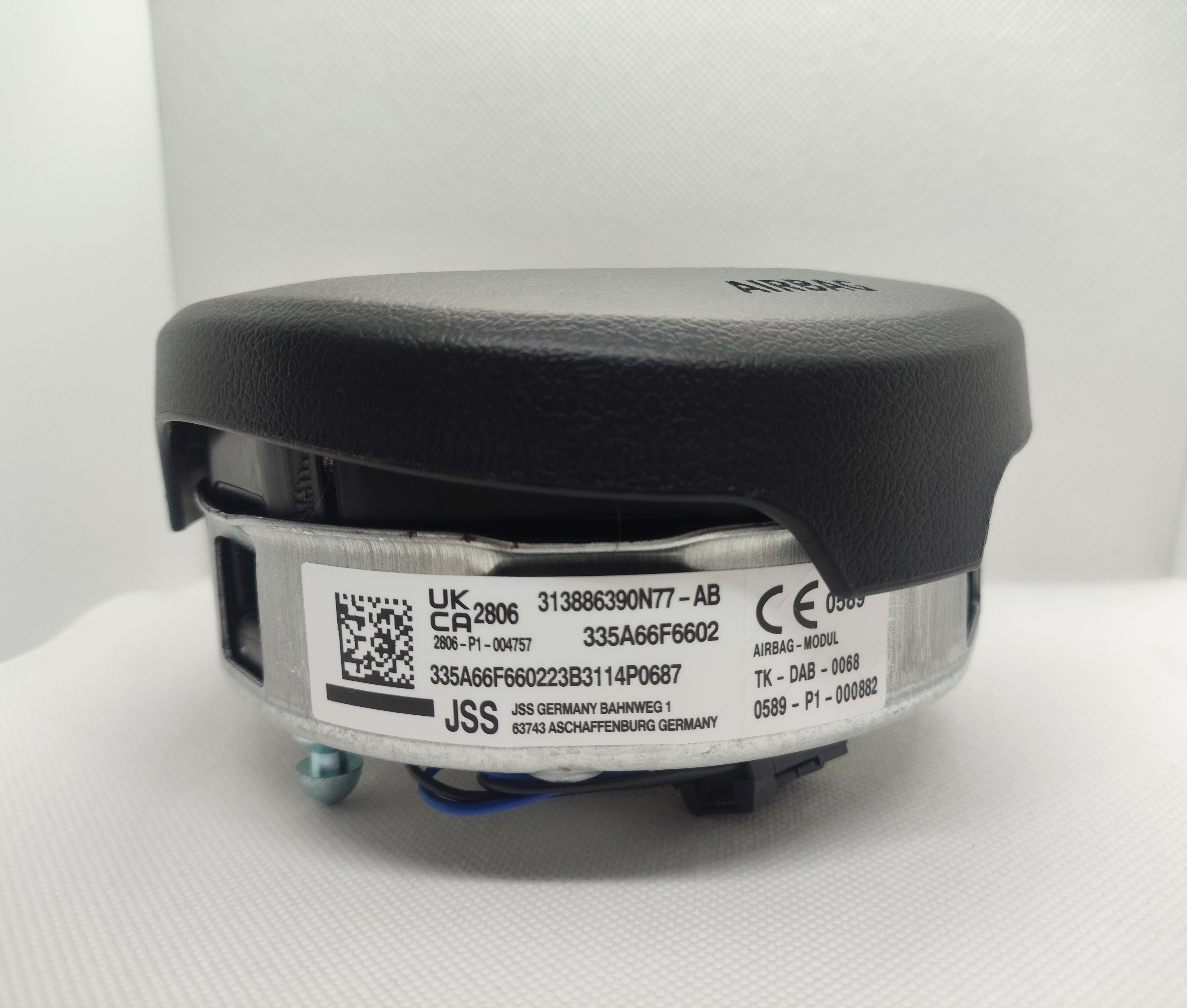 F serijos M vairo 2 šūvių oro pagalve